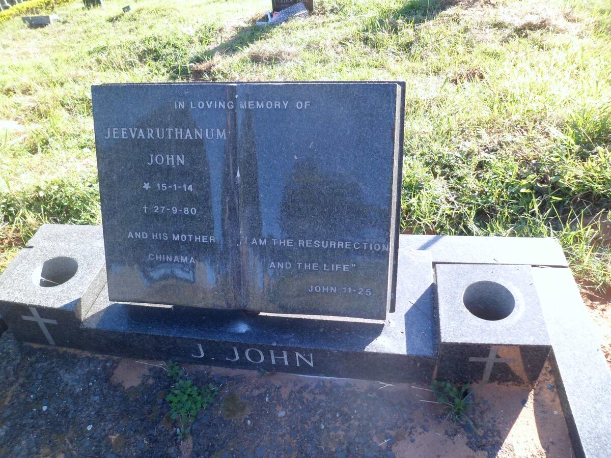 JOHN Jeevaruthanum 1914-1980 :: JOHN Chinama Samathanam