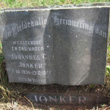 JONKER Johannes G. 1934-1972