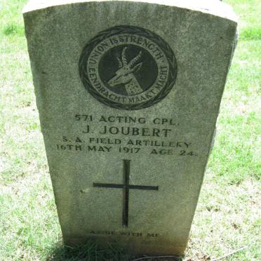 JOUBERT J. -1917