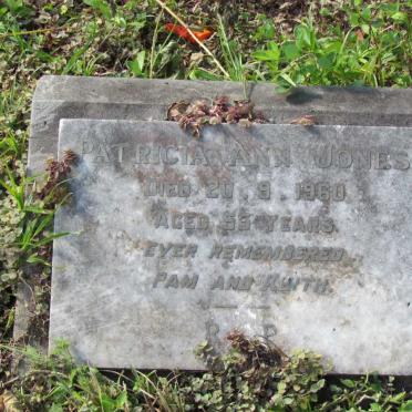 JONES Patricia Ann -1960