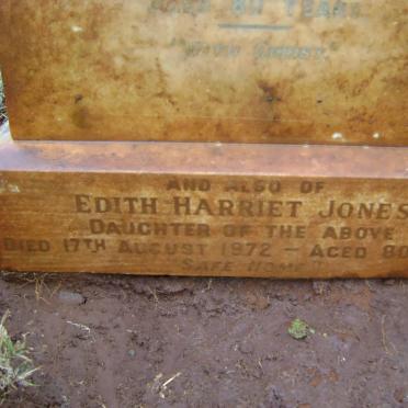JONES Edith Harriett -1972