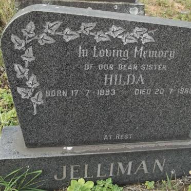 JELLIMAN Hilda 1893-1980
