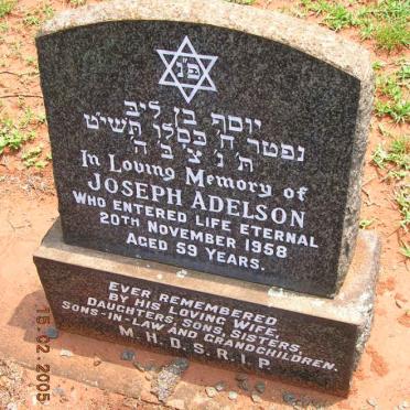 ADELSON Joseph -1958