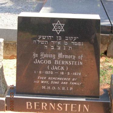BERNSTEIN Jacob 1920-1979