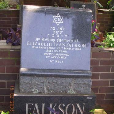 FALKSON Elizabeth Lean -1984