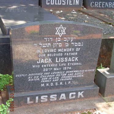 LISSACK Jack -1974