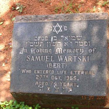 WARTSKI Samuel -1955