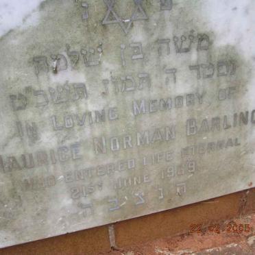 BARLING Maurice Norman -1969