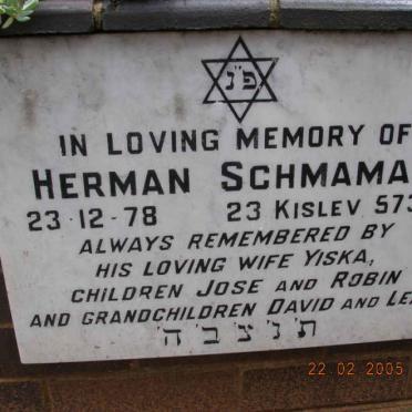 SCHMAMAN Herman -1978