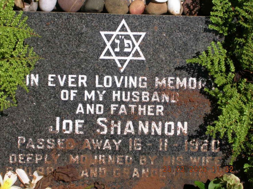 SHANNON Joe -1980