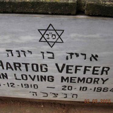 VEFFER Hartog 1910-1984