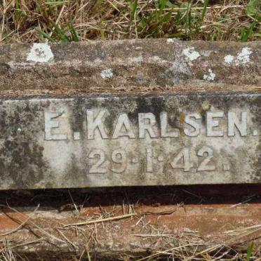 KARLSEN E. -1942