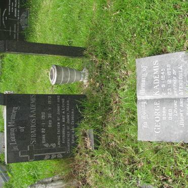 KADEMIS Stratios 1910-1978 :: KADEMIS George 1945-1968