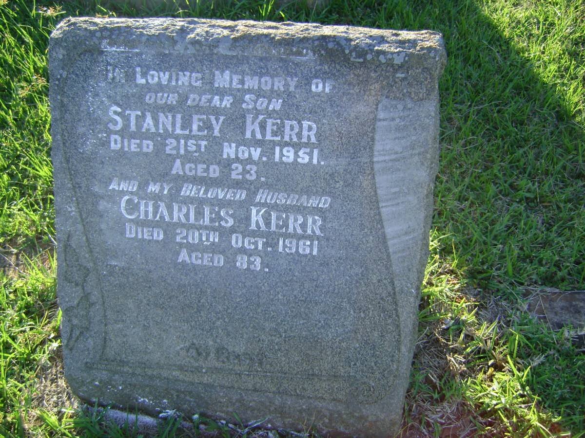 KERR Charles -1961 :: KERR Stanley -1951