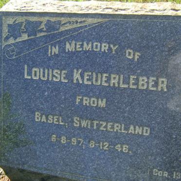 KEUERLEBER Louise 1897-1946