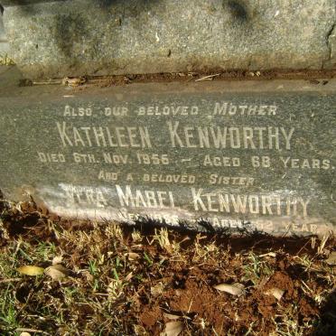 KENWORTHY Rudge -1952 &amp; Kathleen -1956 :: KENWORTHY Vera Mabel -1969 :: KENWORTHY Allan Rudge -1944