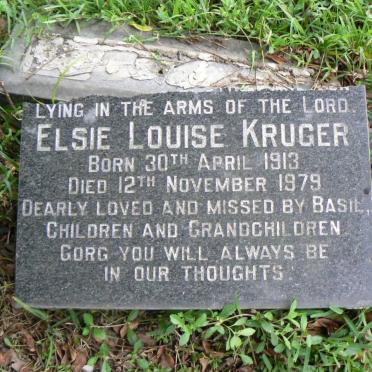 KRUGER Elsie Louise 1913-1979