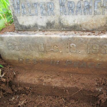 KRAMER Walter 1931-1931