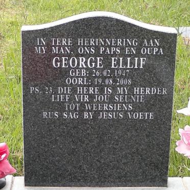 KILIAN George Ellif 1947-2008