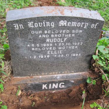 KING Rudolf 1958-1982 :: KING Ellie 1936-1985