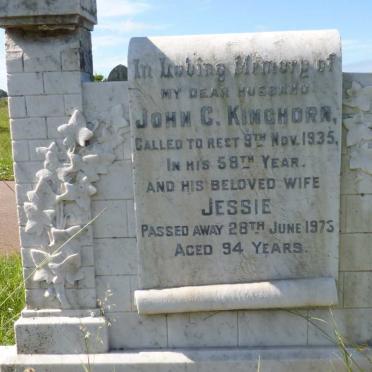 KINGHORN John C. -1935 &amp; Jessie -1975