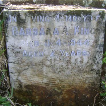 KING Barbara A. -1944