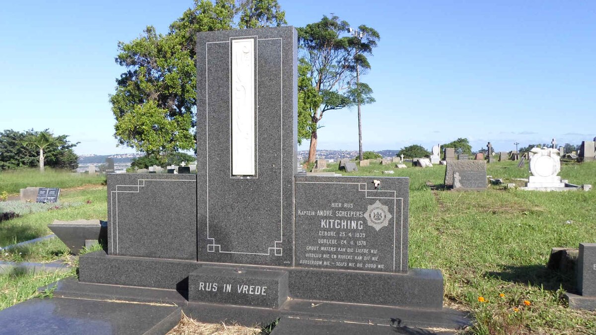 KITCHING Andre Scheepers 1939-1978