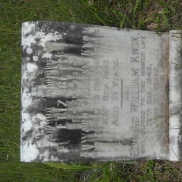 KNOX Edward William -1945 &amp; Elizabeth -1933