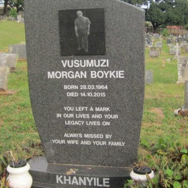 KHANYILE Vusumuzi Morgan Boykie 1964-2015