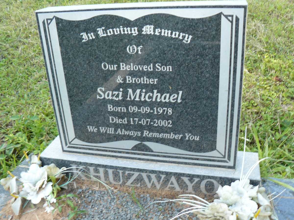 KHUZWAYO Sazi Michael 1978-2002