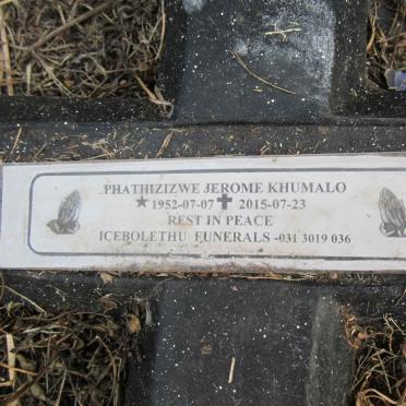 KHUMALO Phathizizwe Jerome 1952-2015