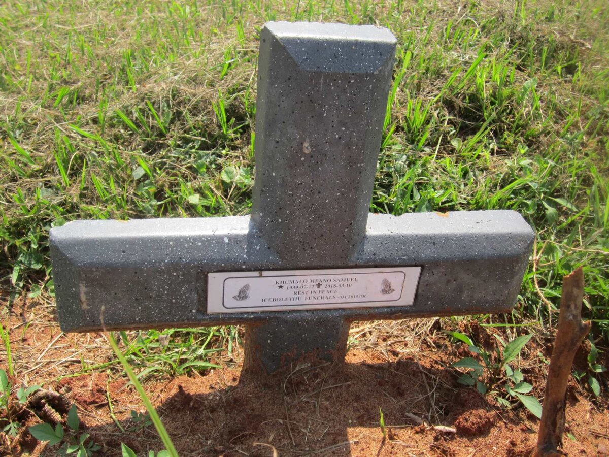 KHUMALO Mfano Samuel 1939-2018