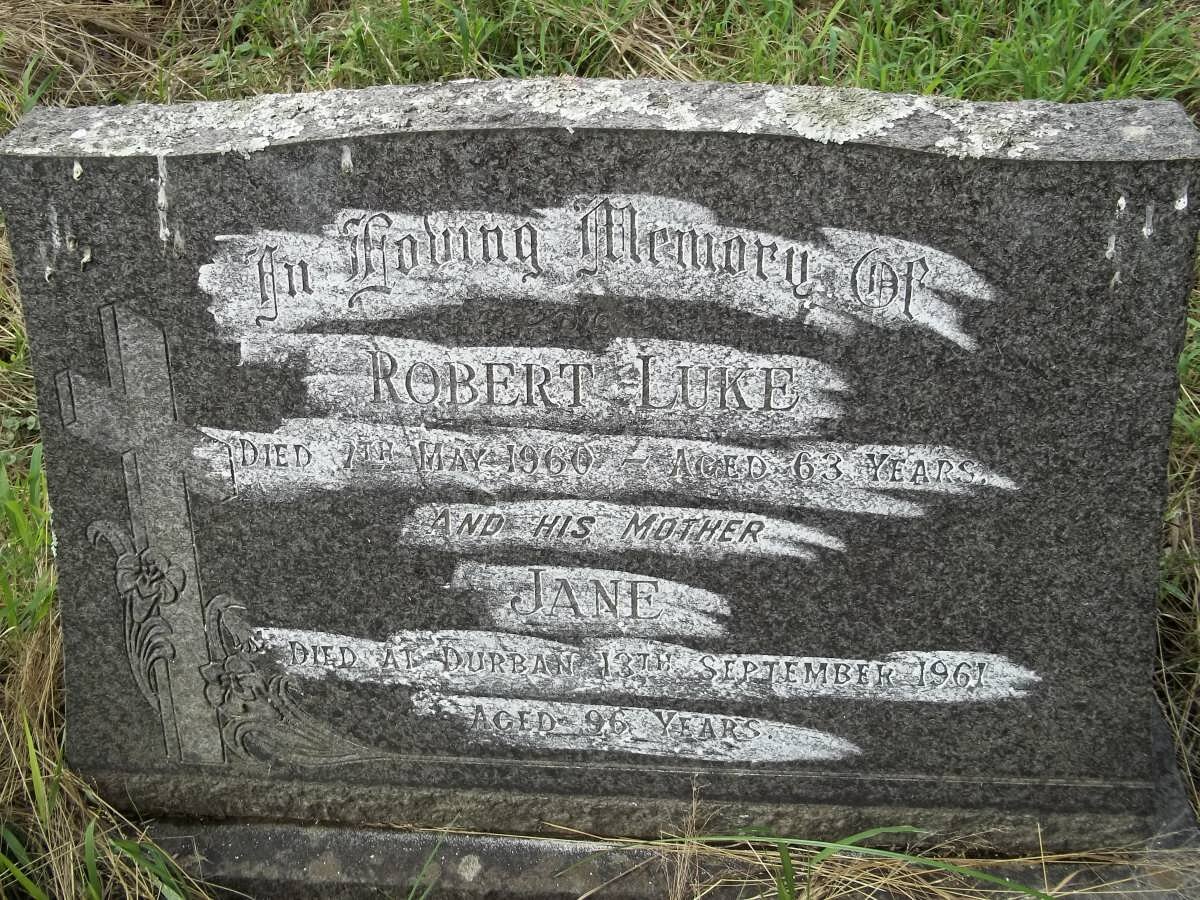 LUKE Jane -1961 :: LUKE Robert -1960