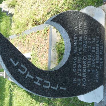 LUTHULI Nombuso Precious 1982-2004