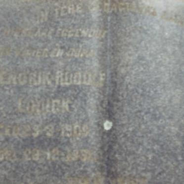 LUDICK Hendrik Rudolf 1909-1961