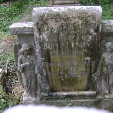 LUNDY George Albert -1969 &amp; Maria Elizabeth Britz -1946