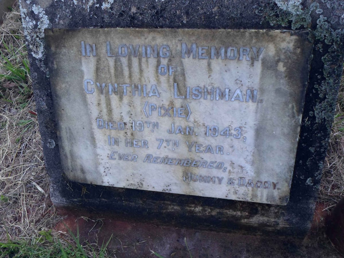 LISHMAN Cynthia -1943