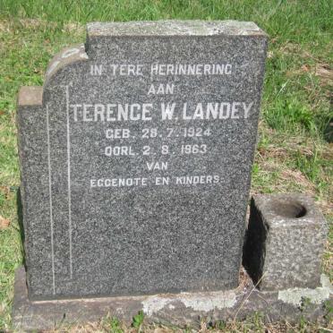 LANDEY Terence W. 1924-1963