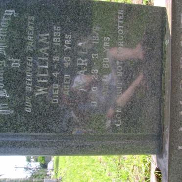 LAMBERT William -1936 &amp; Maria -1976