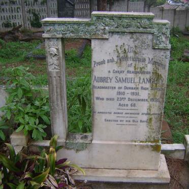 LANGLEY Aubrey Samuel -1939