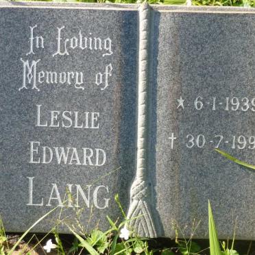 LAING Robert Walter -1959 :: GEE Shirley May nee LAING -1967 