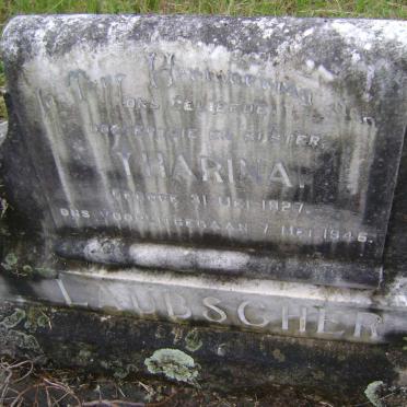 LAUBSCHER Tharina 1927-1946