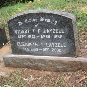 LAYZELL Elizabeth T. 1909-2002 :: LAYZELL Stuart T.F. 1947-1982