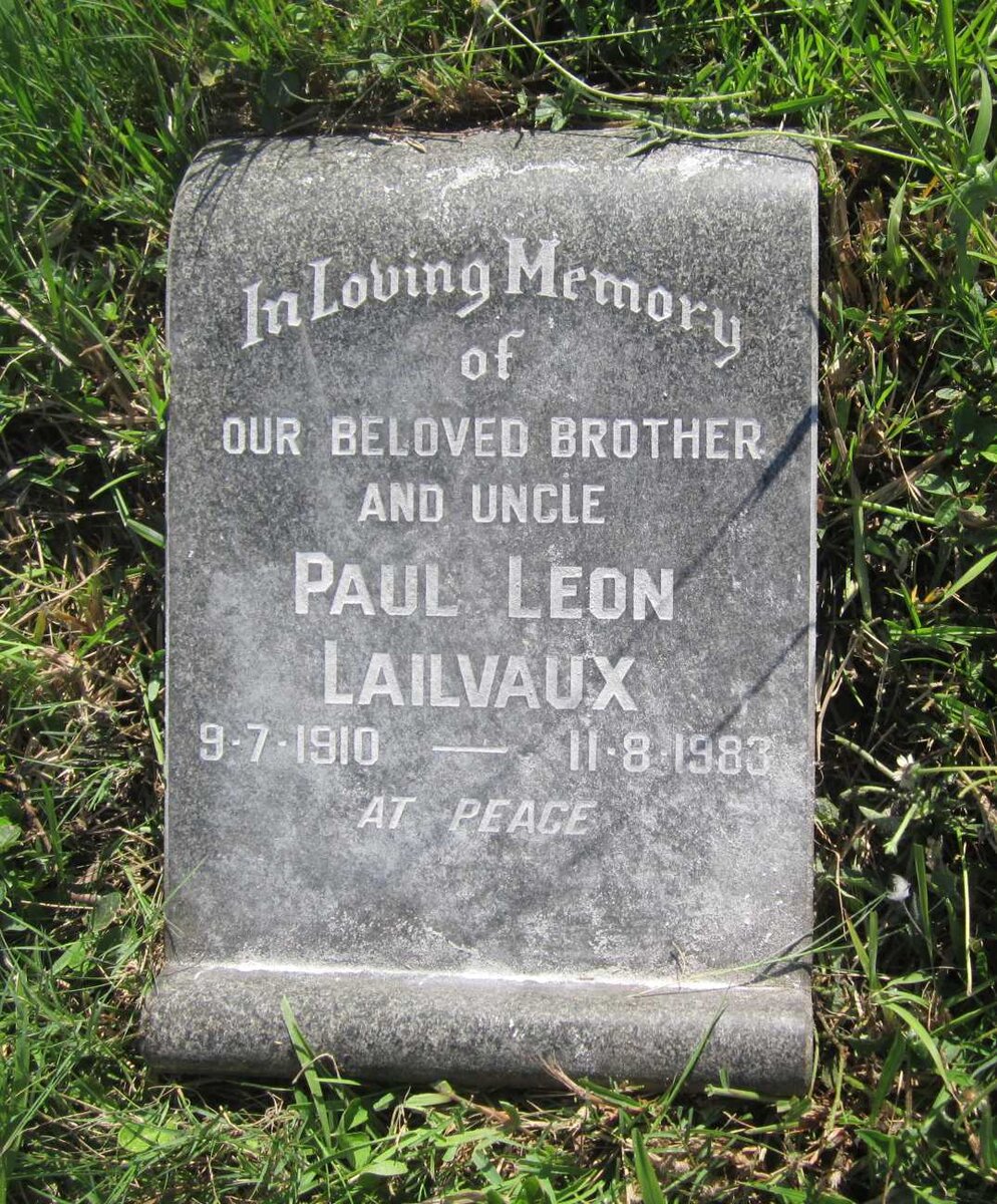 LAILVAUX Paul Leon 1910-1983