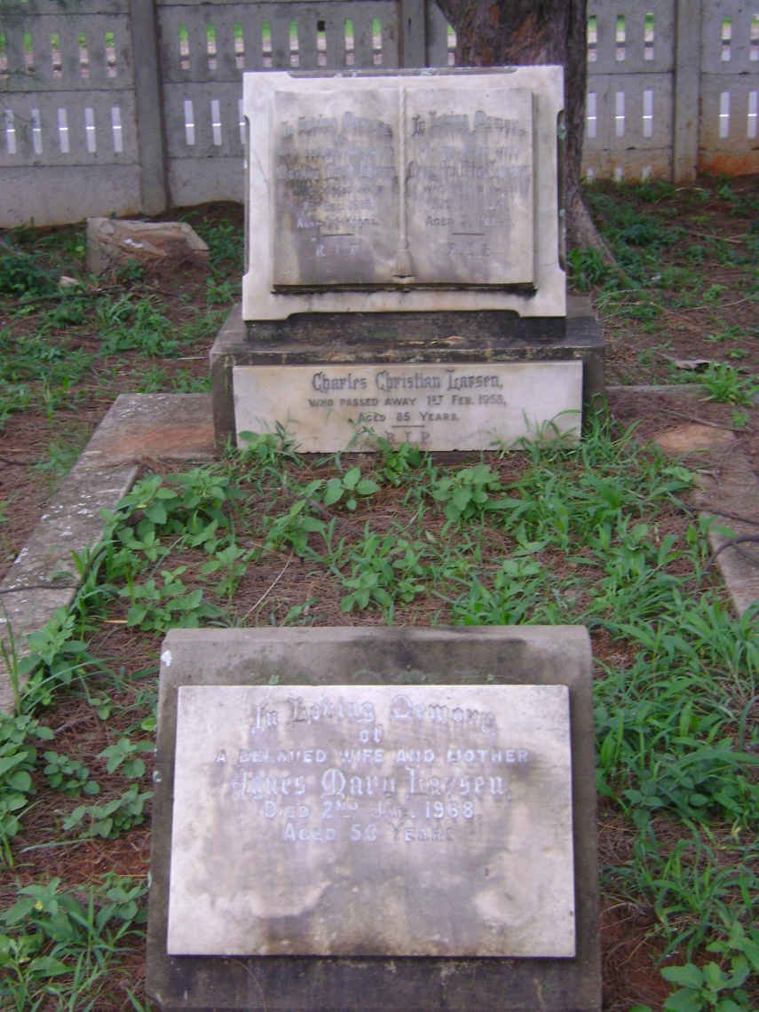 LARSEN Charles Christian -1958