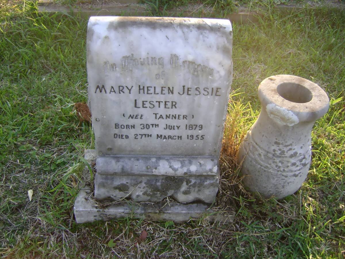 LESTER Mary Helen Jessie nee TANNER 1879-1955