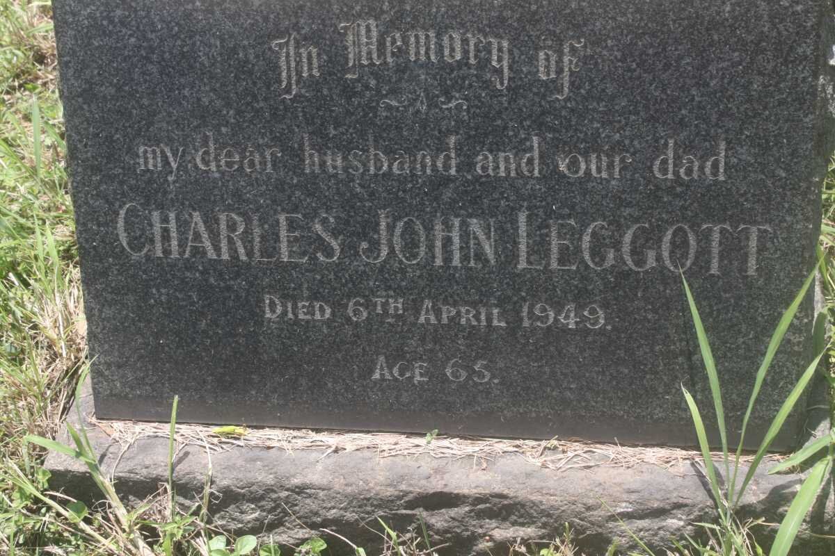 LEGGOTT Charles John -1949