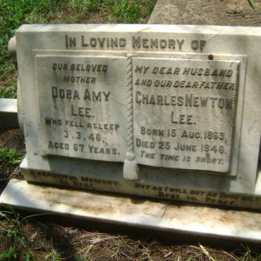 LEE Charles Newton 1869-1940 &amp; Dora Amy -1946