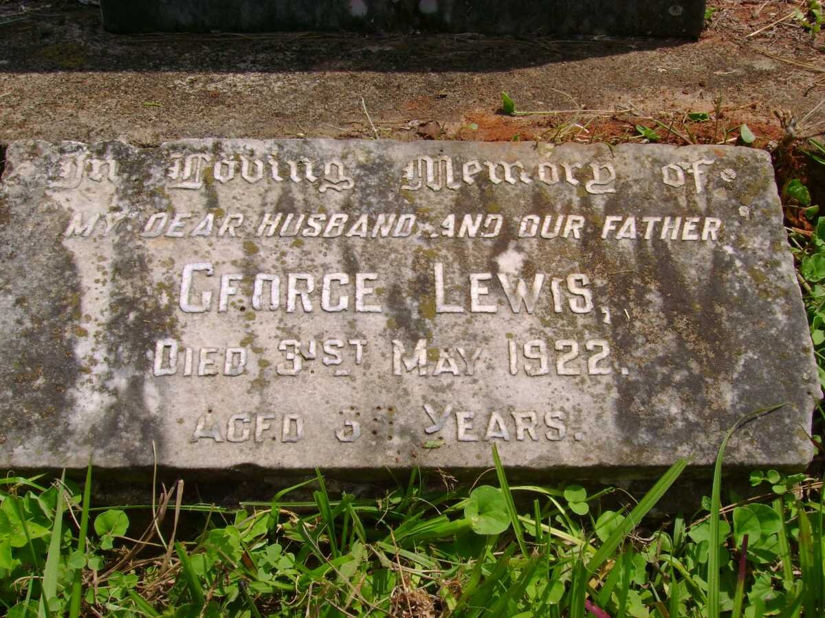 LEWIS George -1922
