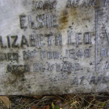 LEO Herbert Wiliam -1960 &amp; Elsie Elizabeth -1948 